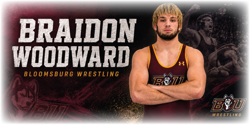 Bloomsburg Wrestling NIL - Braidon Woodward