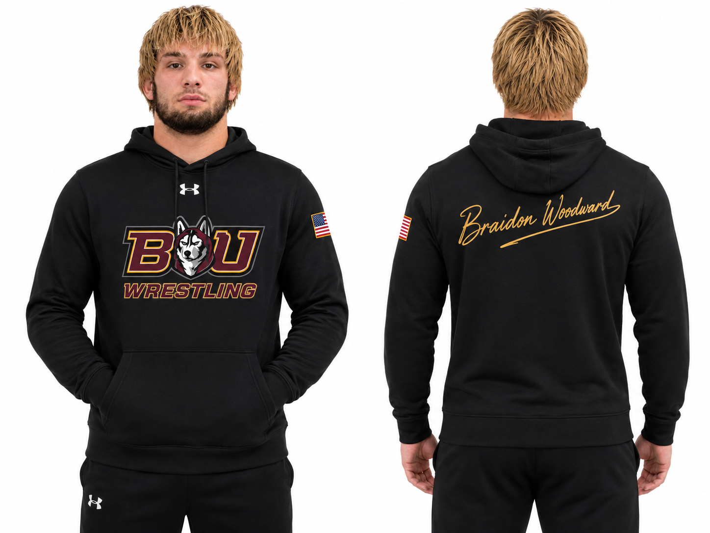 Braidon Signature Under Armour Performance Hoodie