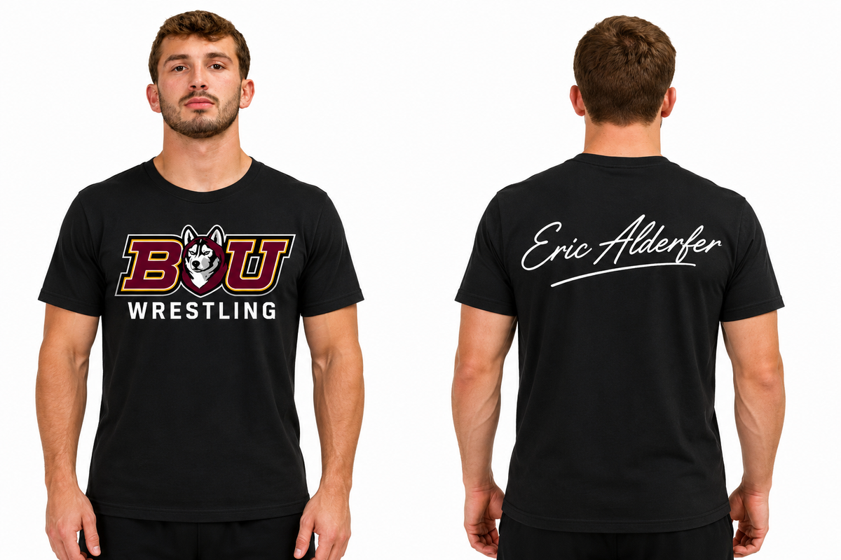 Eric Signature Cotton Tee - Black