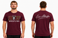 Eric Signature Cotton Tee - Maroon