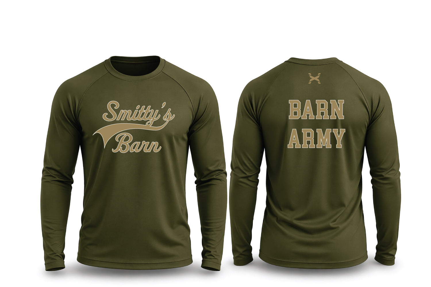 Smitty's Wrestling Barn Performance Long Sleeve Shirt - Military Collection