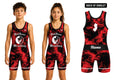 RedNose Wrestling Blaze Singlet - Red