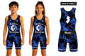 RedNose Wrestling Blaze Singlet - Blue