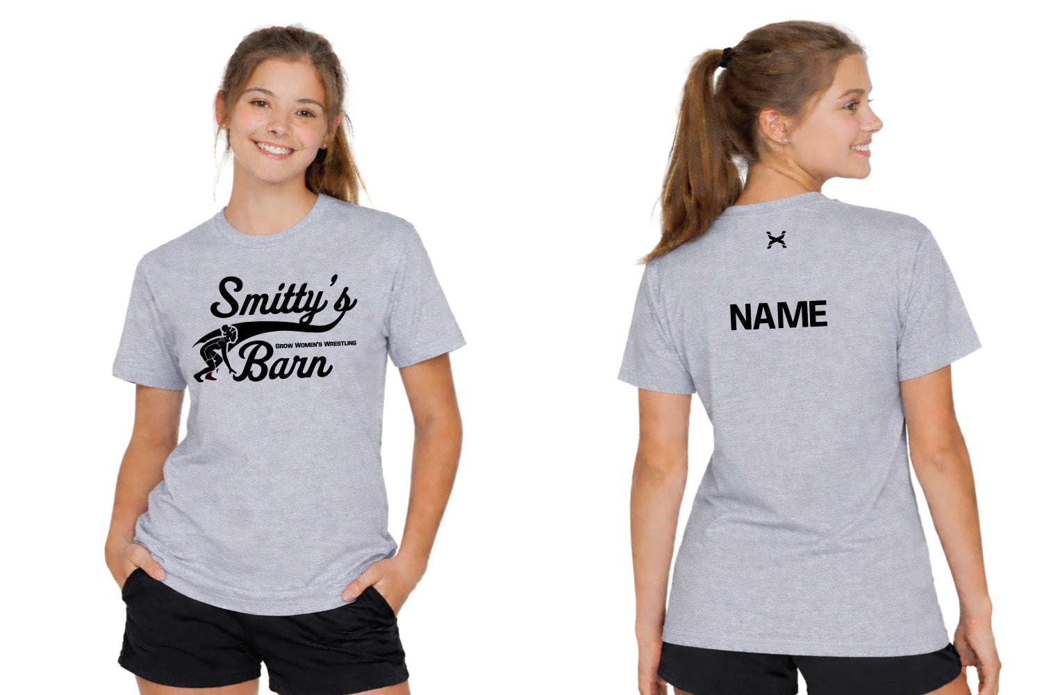 Smitty's Wrestling Barn - Grow Women's Wrestling Cotton Tee
