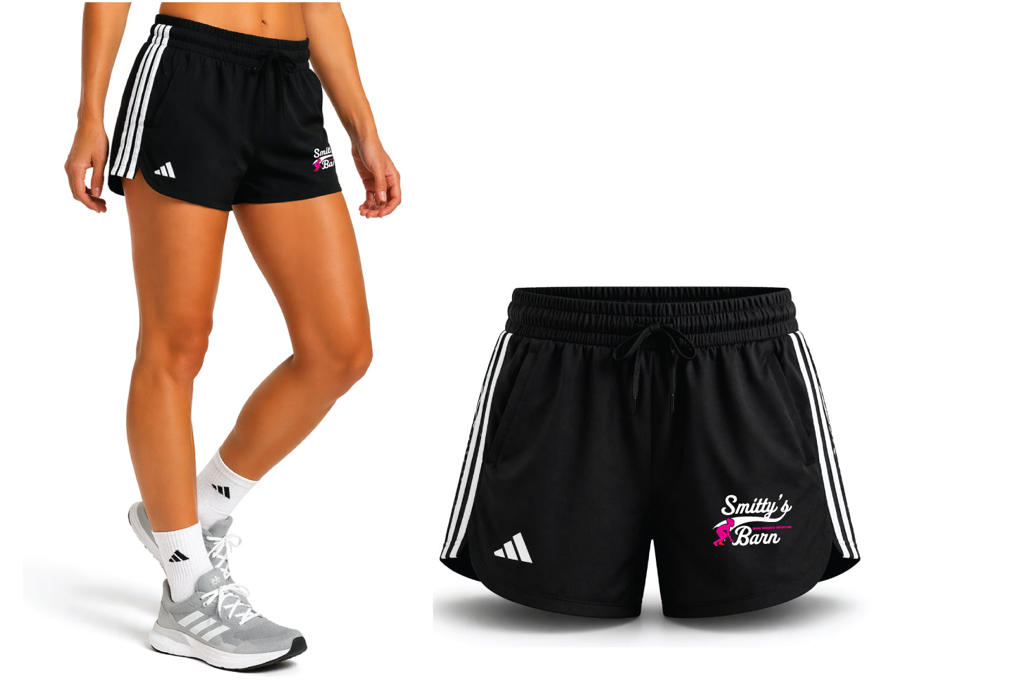 Smitty's Wrestling Barn ADIDAS Women's 3-Stripes Tech Shorts