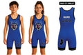 RedNose Wrestling Freestyle Singlet -Blue