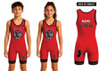 RedNose Wrestling Freestyle Singlet -Red