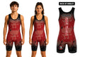 RedNose Wrestling Alpha Singlet -Crimson