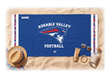Au Sable Patriots Football  Beach Towel