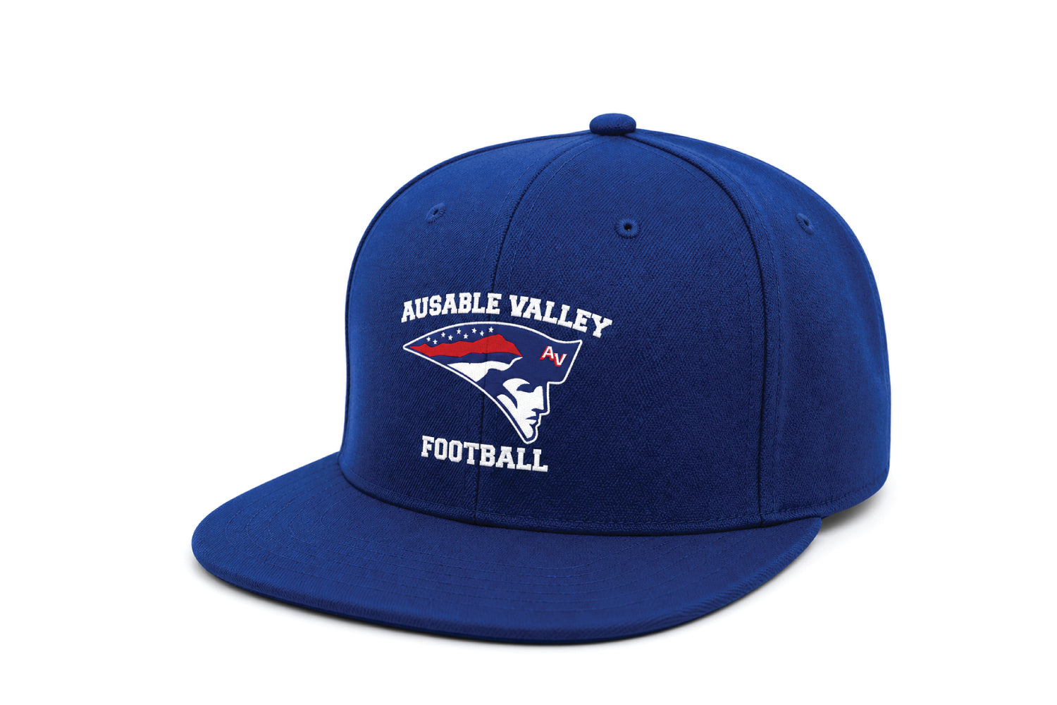 Au Sable Patriots Football Snapback Cap
