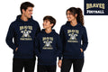 Oakland Braves Football Pullover Cotton Hoodie [Unisex]