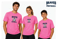 Oakland Braves Football Cotton Tee [Unisex] PINK
