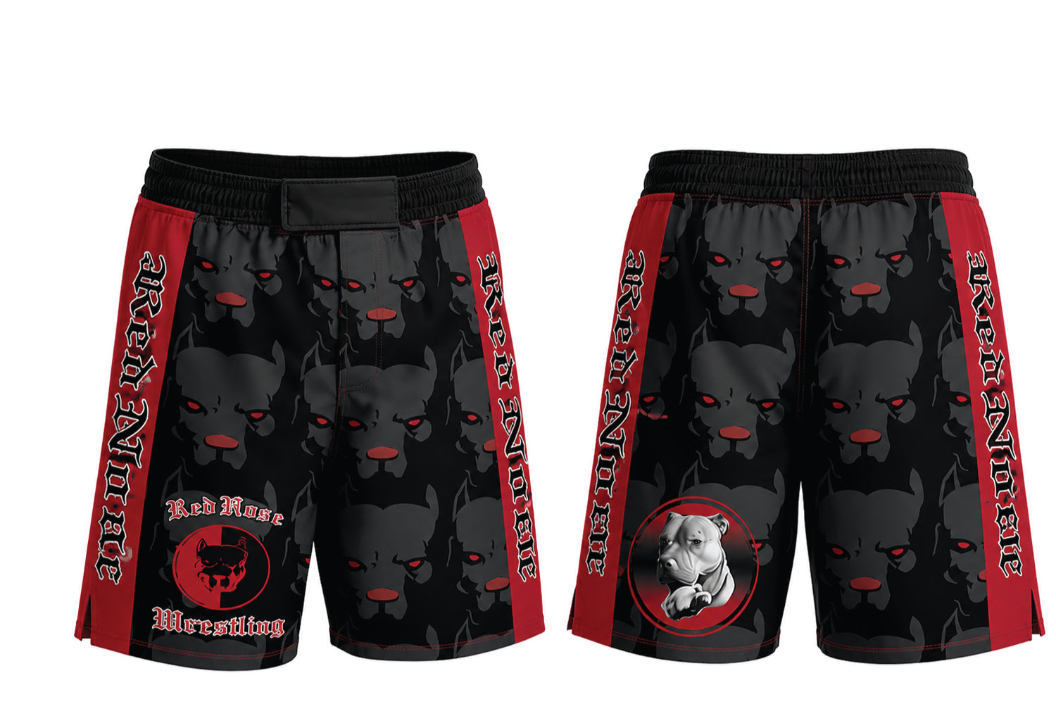 RedNose Wrestling Fight Shorts - Alpha Shadow
