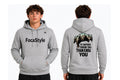 RedNose Wrestling Foca Style Cotton Hoodie -Gray