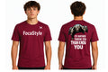 RedNose Wrestling Standard Cotton Tee - Foca Style Red