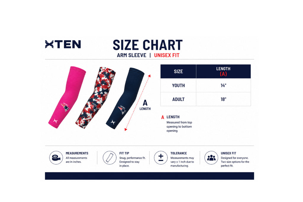 Oakland Braves Football Arm Sleeves