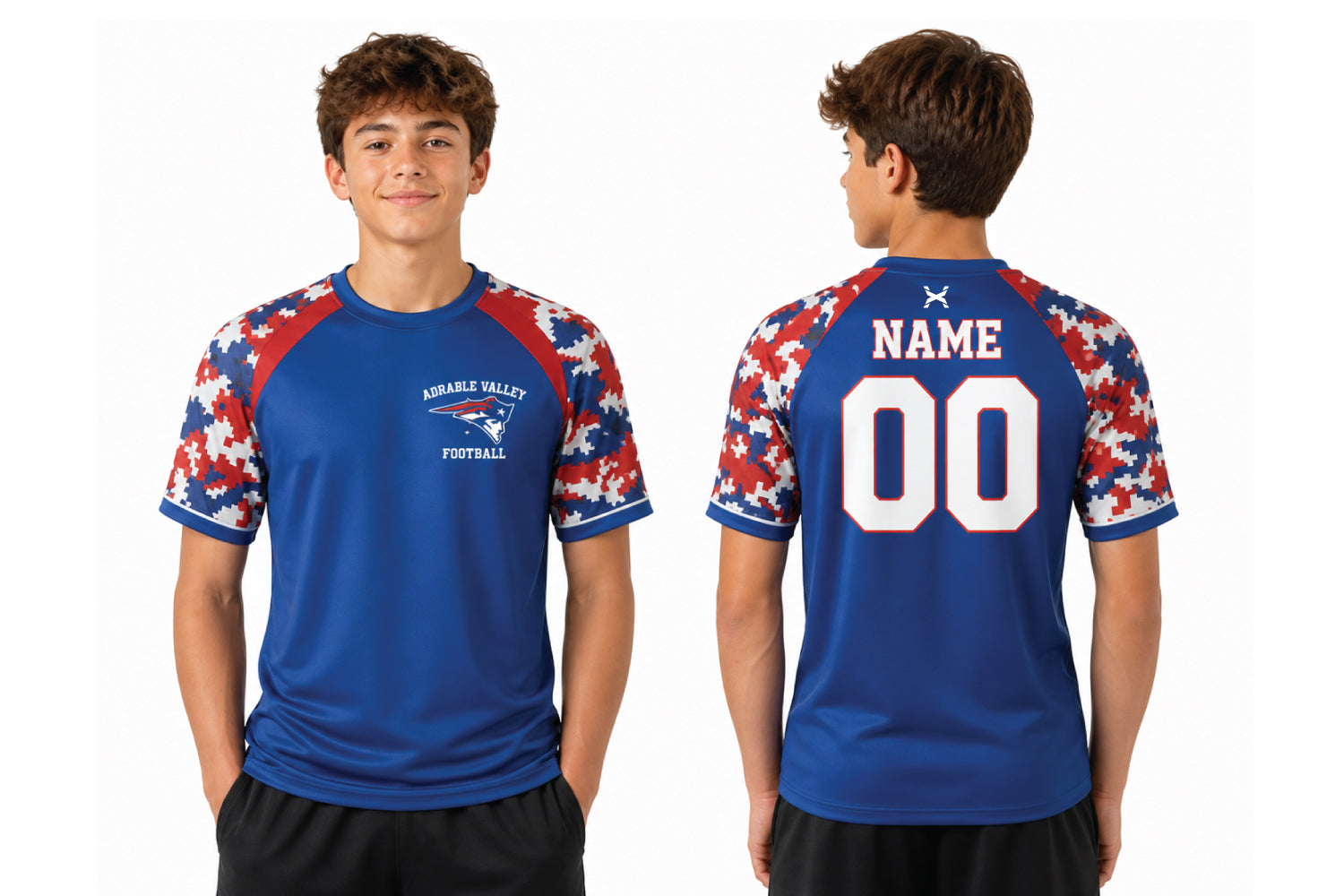 Au Sable Patriots Football Performance Shirt