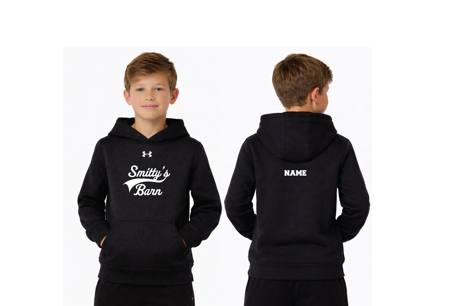 Smitty's Wrestling Barn YOUTH UA hoodie